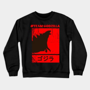 Godzilla vs Kong - Team Godzilla Crewneck Sweatshirt